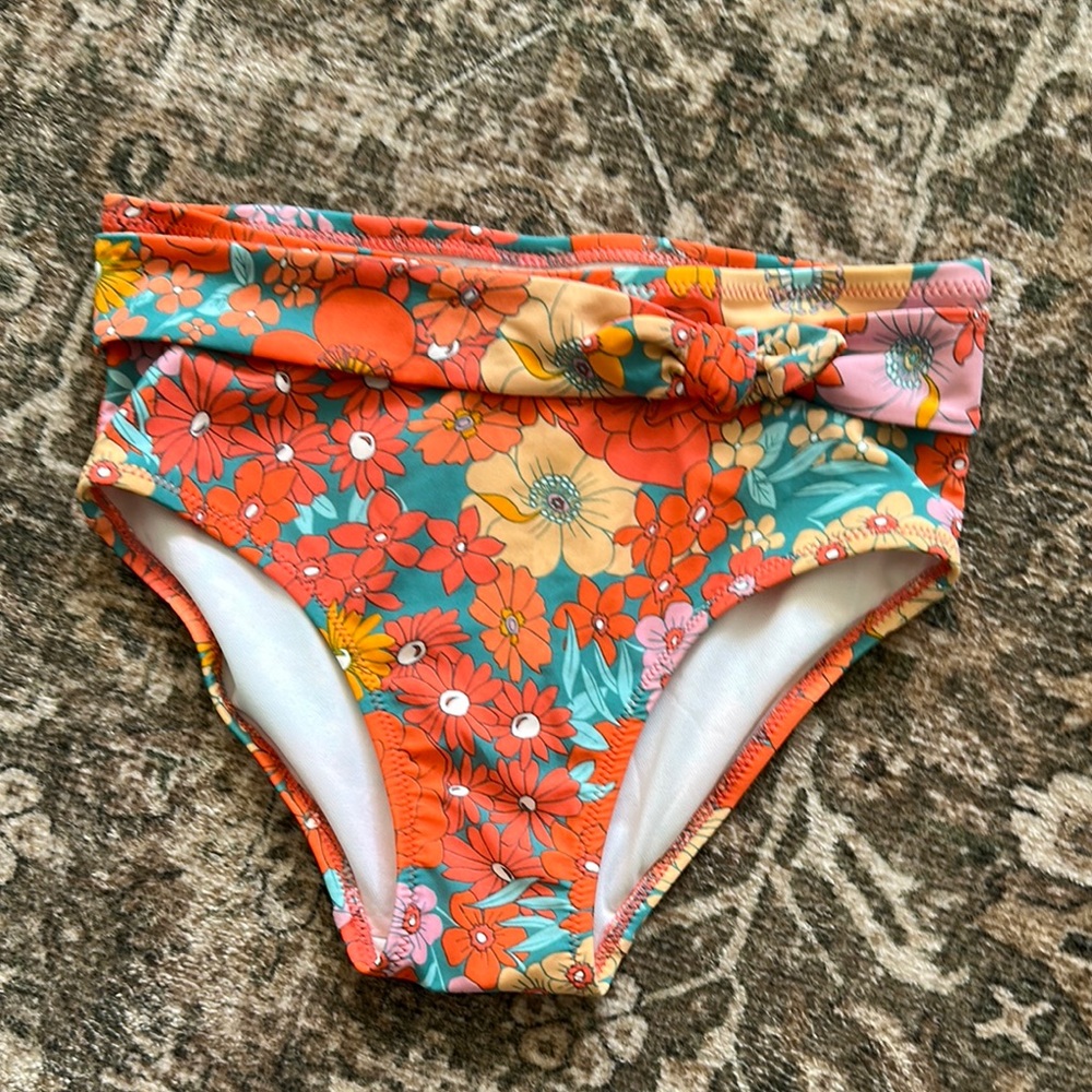 Carters size 14 like new Floral High-Waisted Bikini Bottoms